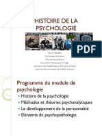 Histoire de La Psychologie1