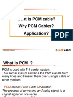 PCM Cables: What Is PCM Cable? Why PCM Cables? Application?