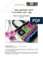 My Lovely Patchwork World It's A Ladies Night - Bag: Design by Vendula Maderska