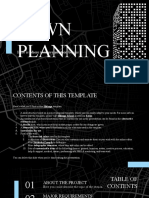 Town Planning Project Proposal by Slidesgo