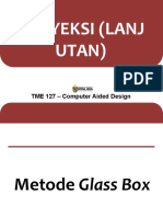 Proyeksi (Lanj Utan) : TME 127 - Computer Aided Design