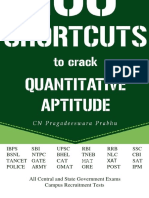 100 Shortcuts to Crack Quantitative Aptitude for SSC CGL Exams