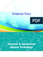 Psikologi Perilaku Abnormal