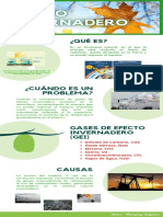 Efecto Invernadero Infografia