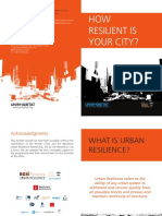 HOW Resilient Is Your City?: For Enquiries On The City Resilience Profiling Programme Please Contact