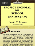 Innovation Project Proposal Template | PDF