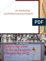 International Marketing Promotion/communication