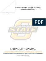 Aerial Lift Manual: Environmental Health & Safety