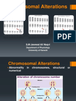 Chromosomal Alterations and Human Diseases
