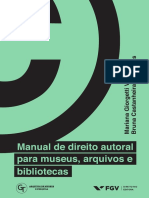 Manual de Direito Autoral Para Museus, Arquivos e Bibliotecas