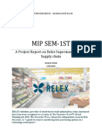 Report On Relex Supermarket