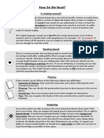 How Do We Read?: Is Reading Normal?