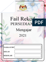 Fail Rekod Persediaan Mengajar (Guru Perempuan Version) Editable