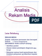 ANALISIS REKAM MEDIS