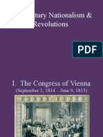 19th Century Nationalism & Revolutions