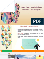Upravljanje Kanalima Distribucije I Komuniciranje U Marketingu - PT11 I PT12