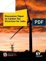 Discussion Paper On Carbon Tax Structure For India Full Report