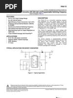 3-A High Voltage Boost Converter With Soft-Start and Programmable Switching Frequency