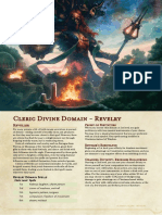 Cleric Divine Domain - Revelry