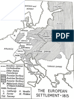 1815 Map of Europe