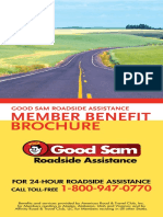 Member Benefit Brochure: Good Sam Roadside Assistance