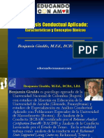 Analísis Conductual Aplicado - Características