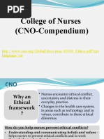 CNO. Ethical Framework - Student