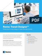 Roxtec Transit Designer™: Online Tool For Easy Design of Cable and Pipe Transits