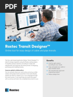 Roxtec Transit Designer™: Online Tool For Easy Design of Cable and Pipe Transits