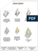 Konsep Perancangan (volumetrik, gubahan massa dsb)