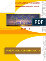 DISEÑO DE EXPERIMENTO 2020-2
