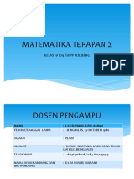 Matematika Terapan 2