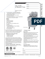 Model No. 18 AA Instant Recovery Fryer: Project