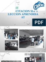 Capacitacion Sst y Leccion Aprendida At