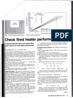 Checks on Fired Heater Performance
