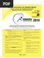 1º dia - amarela - prova enem