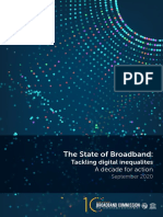 Broadband Commission - State of Broadband 2020