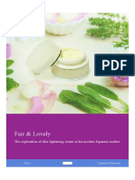 Fair & Lovely (Consumer Behaviour Assignment)