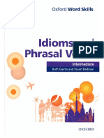 Idioms & Phrasals Intermediate