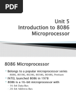 5-Introduction To 8086microprocessor