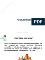 Estructura de La Empresa - Administrativo