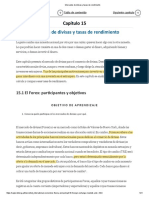 Mercados de Divisas y Tasas de Rendimiento