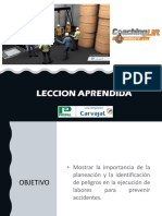 Leccion Aprendida Izaje de Cargas