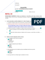 Evaluación Tema #12 - La Resurrección de Cristo (Naldi)