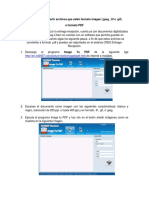 Manual para Convertir Archivos A PDF
