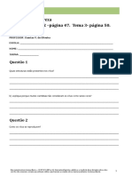 Atividade 3 Aula Remota 7 Ano Setembro 2020 Ano