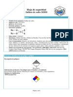 Sulfato de Sodio