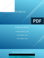 UNDERWATER SKILLS Powerpoint