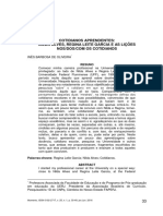 Cotidianos Aprendentes: Nilda Alves, Regina Leite Garcia e As Lições Nos/dos/com Os Cotidianos