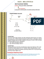 BAB 1 Teori Relativitas
